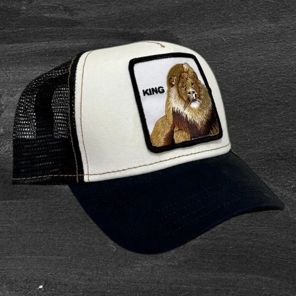 Goorin bros Trucker Hat with Lion Graphic and Mesh Back - Picture 3 of 3